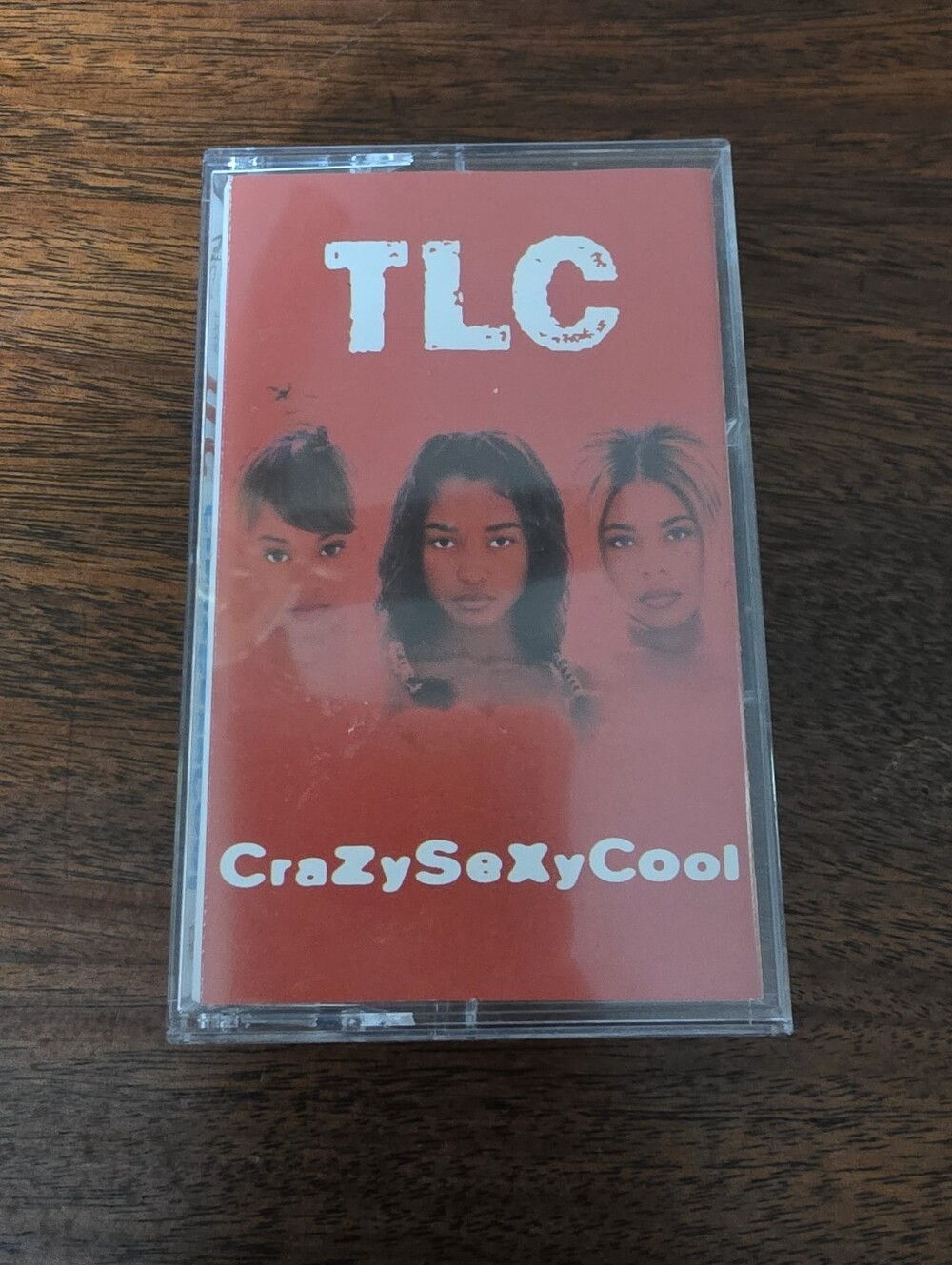 Vintage 1994 TLC Cassette Tape CrazySexyCool Album 90s R&B LaFace Records
